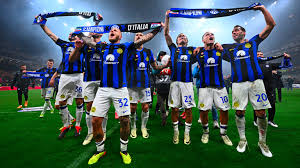Inter Milan Celebrating Win